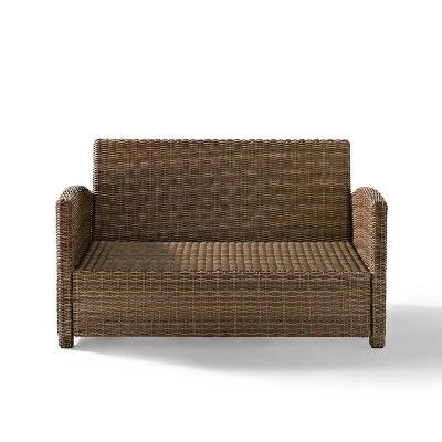 Bradenton Outdoor Wicker Loveseat - Crosley - Image 8