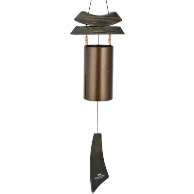 Woodstock Wind Chimes Signature Collection, Dharma Cowbell, 28'' Copper Wind Bell DB - Image 2