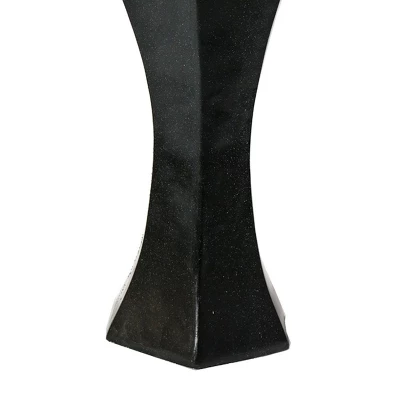 Sunnydaze Decor Sunnydaze Outdoor Polyresin Solar Powered Pedestal And Ball Modern Water Fountain With LED Lights - 31" - Image 5