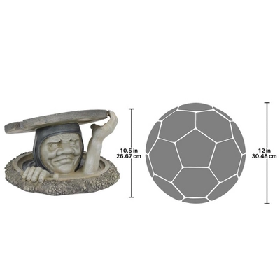 Design Toscano The Dweller Below Garden Sculpture: Large - Image 5