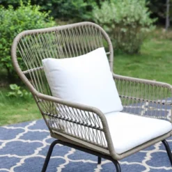 3pc Conversation Set With Cushions - Captiva Designs