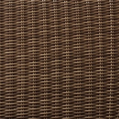 Bradenton 5pc Outdoor Wicker Armless Chair & Fire Table Set - Crosley - Image 5