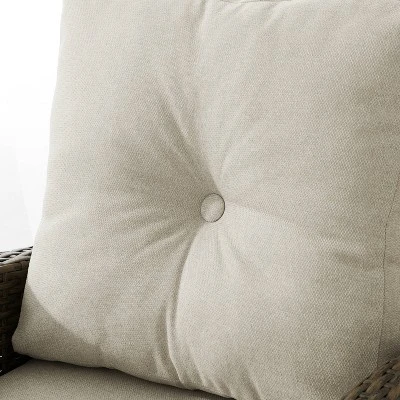 Rockport 3pc Outdoor Wicker Loveseat Seating Set - Crosley - Image 6