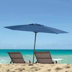 7.5' UV And Wind Resistant Beach/Patio Umbrella - CorLiving