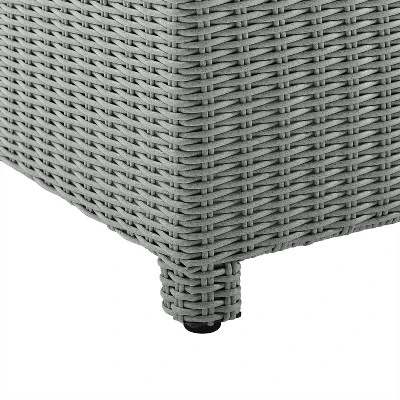 5pc Bradenton Outdoor Steel Conversation Set Gray - Crosley - Image 9