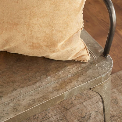 Metal Garden Bench - Olivia & May - Image 6