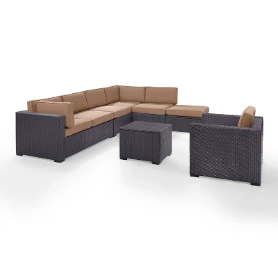 6pc Biscayne Outdoor Steel Conversation Set - Crosley - Image 4