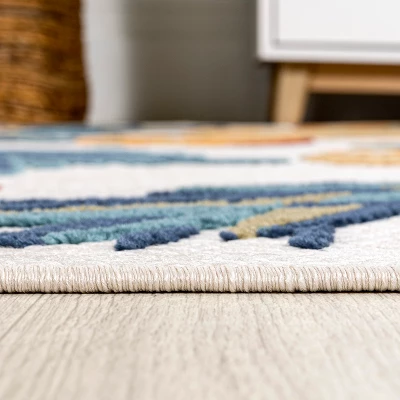 Ananas Bold Pineapple High-Low Indoor/Outdoor Area Rug - JONATHAN Y - Image 4