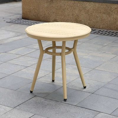 Arna Outdoor Side Table - Natural - MiBasics - Image 2