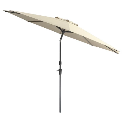 10' Wind Resistant Tilting Patio Umbrella - CorLiving - Image 10