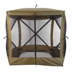 Clam Quick-Set Traveler Outdoor Screen Shelter W/Wind Panels (4 Pack), Green