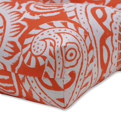 18"x48" Addie Indoor/Outdoor Bench Cushion Terracotta - Pillow Perfect - Image 2