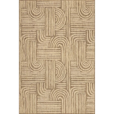 NuLOOM Lynne Abstract Maze Indoor/Outdoor Area Rug - Image 9
