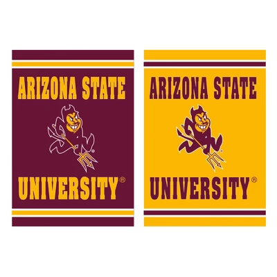 Evergreen NCAA Arizona State University Garden Suede Flag 12.5 X 18 Inches Indoor Outdoor Decor