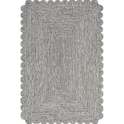 NuLOOM Idina Casual Scalloped Indoor/Outdoor Area Rug - Image 9