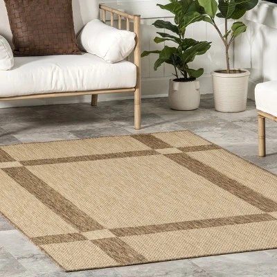 NuLOOM Natasha Casual Stripes Indoor/Outdoor Area Rug - Image 8