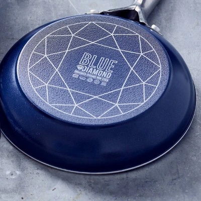 Blue Diamond 8" Ceramic Open Fry Pan - Image 3