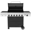 Megamaster 6-Burner Gas Grill With Stainless Steel Tong 720-0983CTG