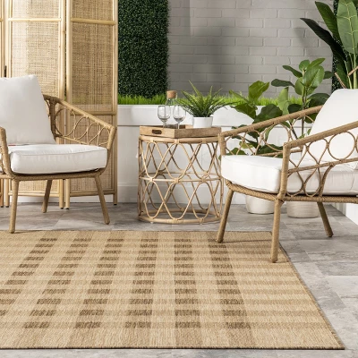 NuLOOM Sandee Casual Plaid Indoor/Outdoor Area Rug - Image 7