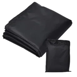Steady Doggie Patio Durable Protector And Covering For Backyard Furniture Covers, Black