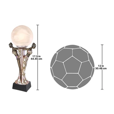 Design Toscano Destiny's Muse Illuminated Sculpture - Image 2