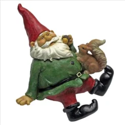 Design Toscano Osbert, The Garden Gnome Shelf Sitter Statue