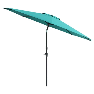 10' Wind Resistant Tilting Patio Umbrella - CorLiving - Image 12