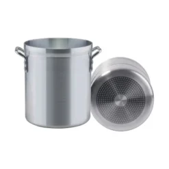 Winco Induction Ready Aluminum Stock Pots With Stainless Steel Bottom