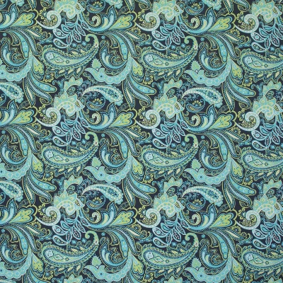 Pretty Paisley 2pc Indoor/Outdoor Squared Corners Seat Cushion - Pillow Perfect - Image 3