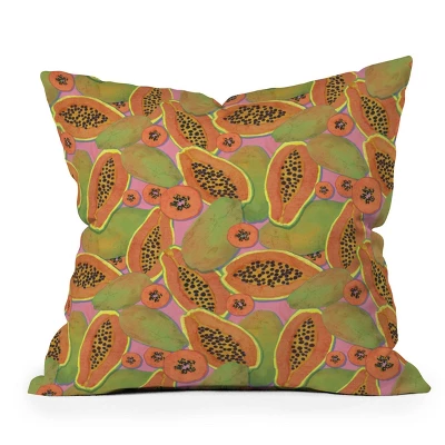 Sewzinski Papayas Outdoor Throw Pillow - Deny Designs - Image 5