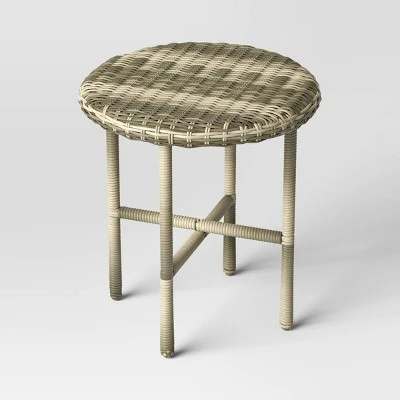 Tucker Wicker Patio Accent Table - Threshold™ Designed With Studio McGee - Image 2