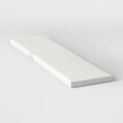 Woven Printed Outdoor Chaise Lounge Cushion - Threshold™ - Image 2