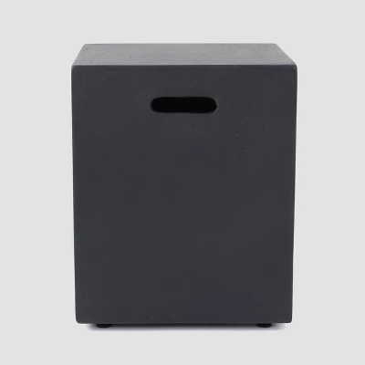 Kalo 5pc Wicker Chat Set With Fire Table - Gray/Light Gray/Dark Gray - Christopher Knight Home - Image 6