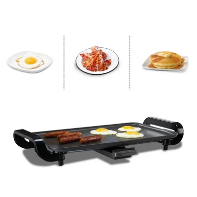 Kenmore Non-Stick Electric Griddle With Removable Drip Tray, 10"x18" - Image 4