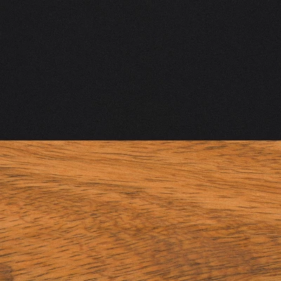 Miramar Hardwood Outdoor Bench - Cinnamon Brown/Black - CorLiving - Image 7