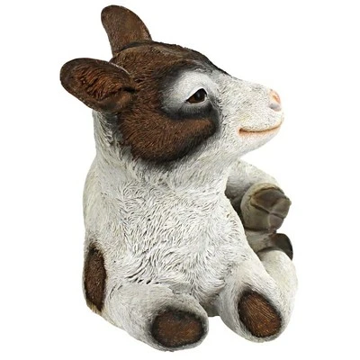 Design Toscano New Kids On The Farm Baby Goat Animal Statues: Juliet - Image 3