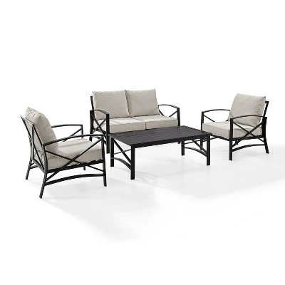 4pc Kaplan Outdoor Seating Set - Crosley - Image 7