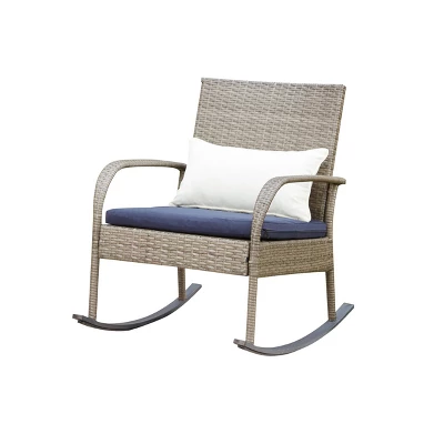 3pc Patio Bistro Set Blue - Patio Festival - Image 8