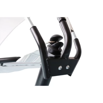 Sea Breeze Luxury Steel Frame Lounger With Canopy - Blue Wave - Image 6