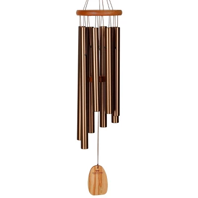 Woodstock Wind Chimes Signature Collection, Chimes Of Jerusalem, 29'' Bronze Wind Chime JRWBR - Image 2