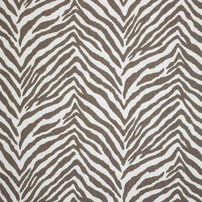 Sunbrella Indoor/Outdoor Corded Bench Cushion Gray Zebra