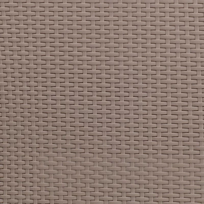 Merrick Lane Outdoor Furniture Resin Chair Faux Rattan Wicker Pattern Patio Chair With All-Weather Cushion - Image 4