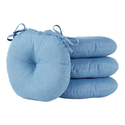 Kensington Garden 4pc Indoor Outdoor Bistro Chair Cushions - Image 4