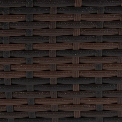 5pc Wicker Outdoor Conversation Set - EDYO LIVING - Image 13