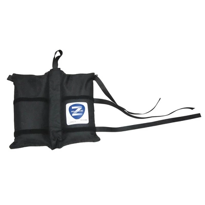 Z-Shade 10 X 10 Foot Angled Leg Outdoor Canopy Tent With A Push Button Locking System And Z-Shade 4 Pack Of Heavy Duty Leg Weight Bags, Navy - Image 2