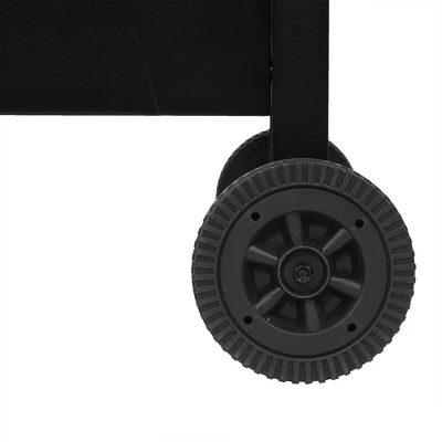 Grill Boss GBC1932M Outdoor BBQ 3 Burner Propane Gas Grill For Barbecue Cooking With Top Cover Lid, Wheels, And Side Storage Shelves, Black - Image 4