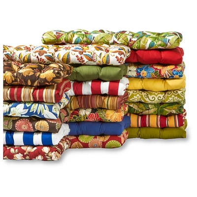 Carnival Stripe Outdoor Swing And Bench Cushion - Kensington Garden - Image 3