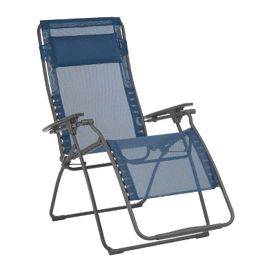 Lafuma Futura Zero Gravity Outdoor Steel Framed Lawn Recliner Chair - Image 2