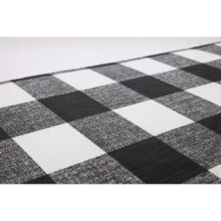 2pk Oversize Anderson Rectangular Throw Pillows Black - Pillow Perfect