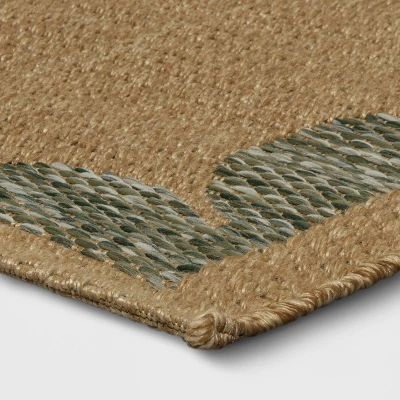 Grid Rectangular Flat Woven Outdoor Area Rug - Threshold™ - Image 2